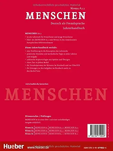 Menschen A2,1. Lehrerhandbuch - фото 2