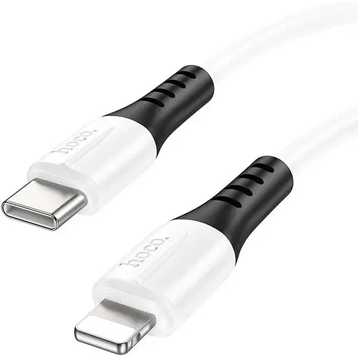 Кабель Hoco X82 iP PD силиконовый зарядный кабель для передачи данных Белый