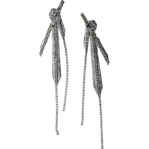 Серьги Ледяная Королева - фото 1