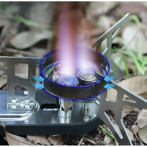 Газовая горелка BRS-97 серая - фото 9