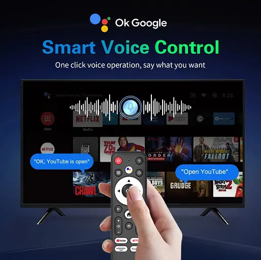 Смарт-телевизор Android 14 SmartTV AndroidTV RK3518 4K/8K, WiFi 6, 4/64GB - фото 11