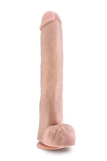 Фалоімітатор Au Naturel Daddy 14 Inch 35.5 см тілесний - фото 4