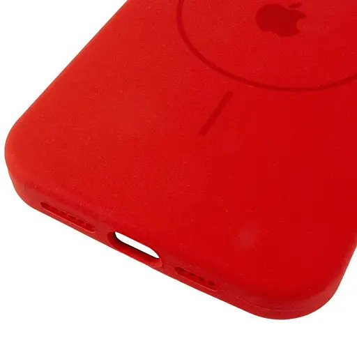 Чохол Epik Silicone Case Full Protective AA V2 with MagSafe для Apple iPhone 14, 6.1 Червоний/Red - фото 5