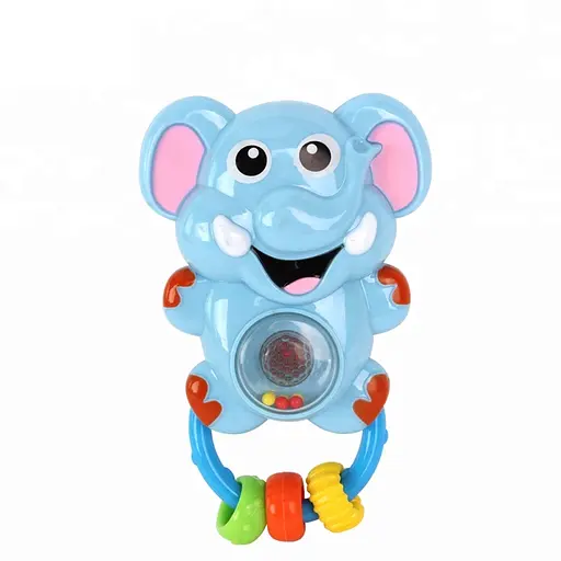 Погремушка животная, 14 см, музыка, свет, на батарейках HB0018AB (в ассортименте) - фото 2