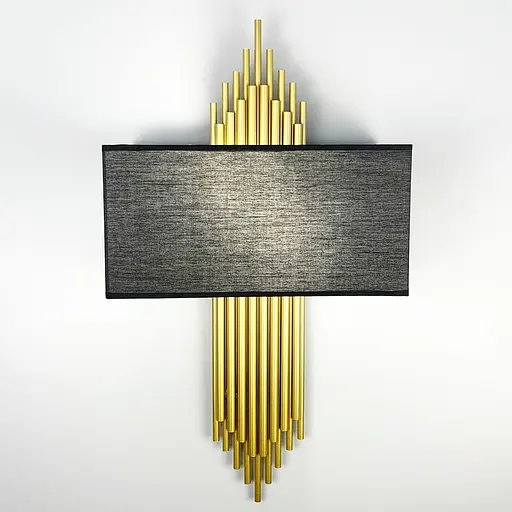 Люстра с плафонами с черно-белым узором Line F Арт. WAКоличество лампКоличество ламп3 BK - фото 4