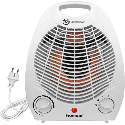 Тепловентилятор обогреватель 2в1 Heckermann 2000 Вт