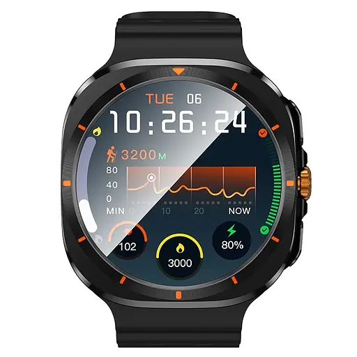 Смарт-часы Hoco Y29 38mm 220 mAh Smart sports watch (call version) черный - фото 3