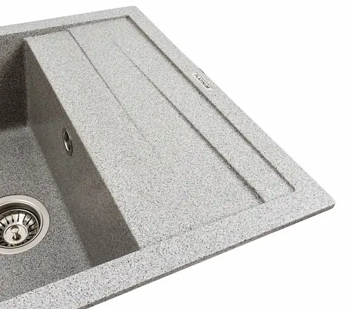 Кухонная мойка Platinum 7050 CASCADA серый (SP000042101) - фото 3