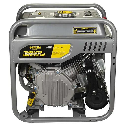 Генератор інверторний SIGMA 3.0/3.5 кВт, однофазний, ручний запуск (5710831) - фото 5