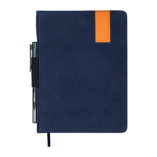 Щоденник недатований Buromax Verona A5 штучна шкіра/поролон 336 сторінок синій (BM.20150-02) - фото 3