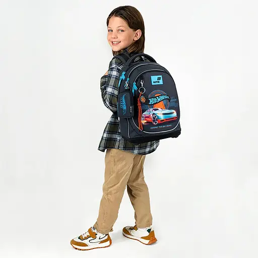 Школьный рюкзак Kite Education Hot Wheels (HW26-724S) - фото 12