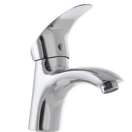 Смеситель для умывальника Cron Mars 001 CR0044 Хром - фото 2