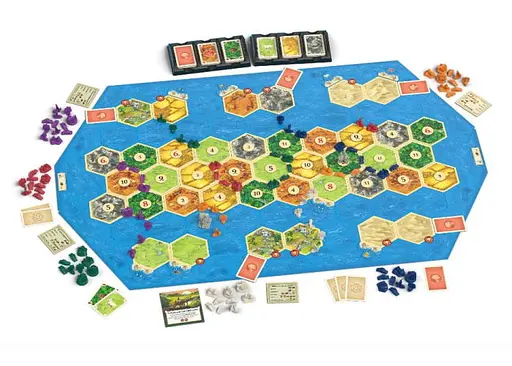 Настільна гра Rozum Катан: Мореплавці. Доповнення для 5-6 гравців (Catan: Seafarers - 5-6 Player Extension) (укр.) (R103UA) - фото 3