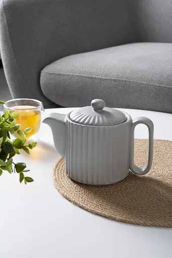 Заварник Limited Edition Mint керамічний 750 мл сірий (B050025) - фото 2