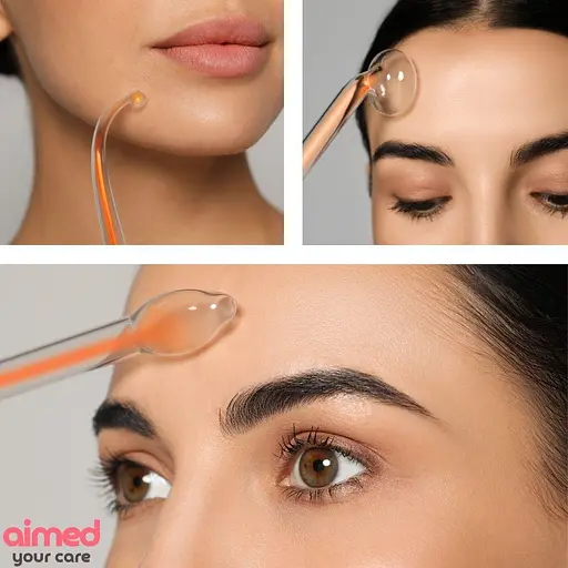 Дарсонваль AIMED Lift Skin Pro Black Edition с 6 насадками цвет черный - фото 6