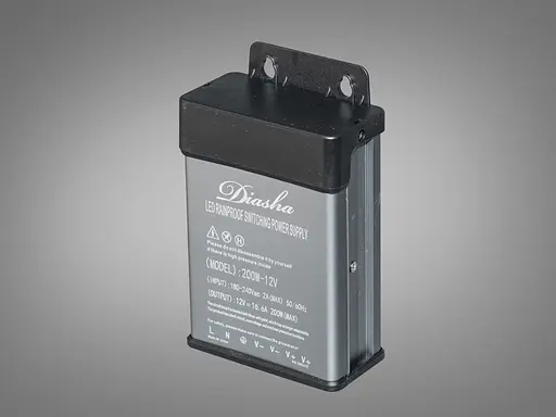 Блок живлення 12В, із захистом від дощу, 200Вт, 16.66А - фото 1