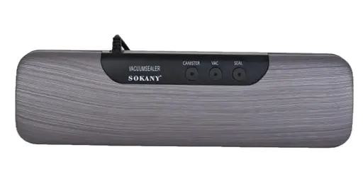 Вакуумный упаковщик Sokany SK-13031 вакууматор 140Вт для длительного хранения продуктов - фото 4