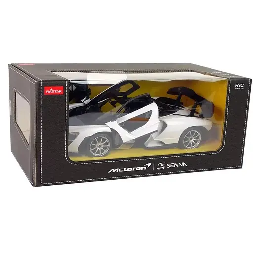Машинка McLaren Senna білий RASTAR модель 1:14 Автомобіль на дистанційному керуванні + пульт 2,4 ГГц - фото 7
