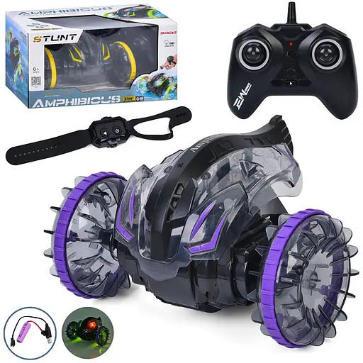 Машинка на радиоуправлении, 19,5 см, трюковая, USB, 666-803SDA (В ассортименте) - фото 2