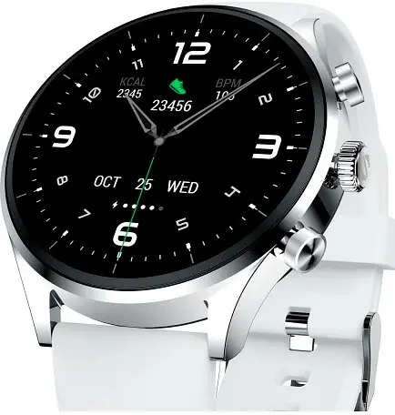 Смарт-годинник Xiaomi Black Shark S1 Classic Silver (UA UCRF) - фото 7