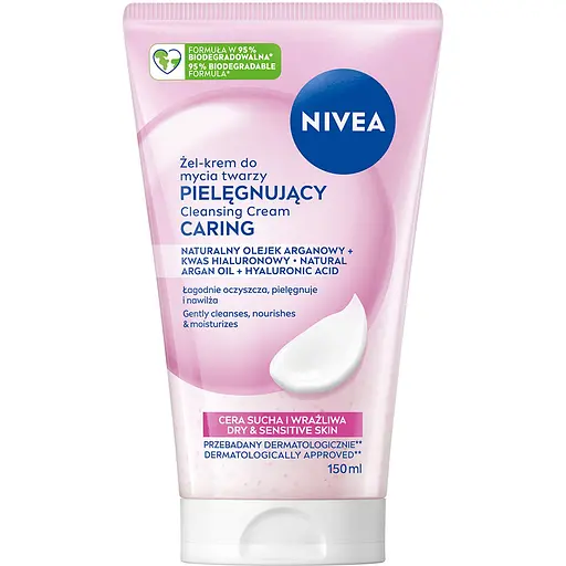 Крем-гель для вмивання NIVEA Ніжний для сухої та чутливої шкіри 150 мл (81111) - фото 1