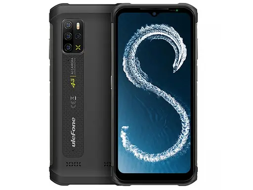 Захищений смартфон Ulefone Armor 12S 8/128 ГБ, акумулятор 5 180 мА·год, чорний - фото 1