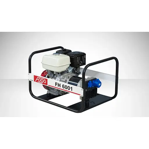 Генераторная установка FH6001 (F00169557) 1ф-5,6кВт, двигатель Honda, бак-6,1л, руч.