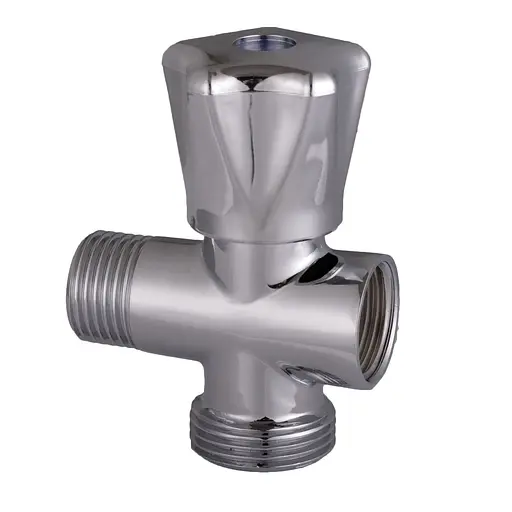 Кран вентильний для пральної машини Solomon 1/2″х3/4″х1/2″ А7260 000000710 - фото 1