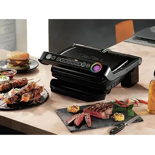 Гриль-барбекю Tefal GC714834 OptiGrill + 2000 Вт 30х20 см - фото 3