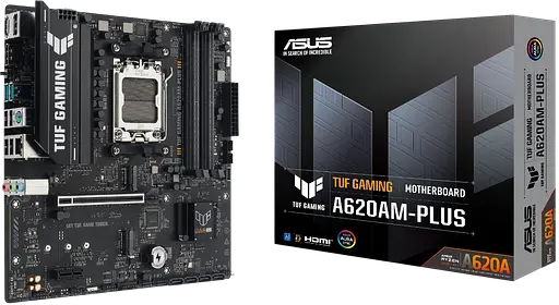Материнская плата Asus A620AM-Plus TUF Gaming Socket AM5 - фото 1