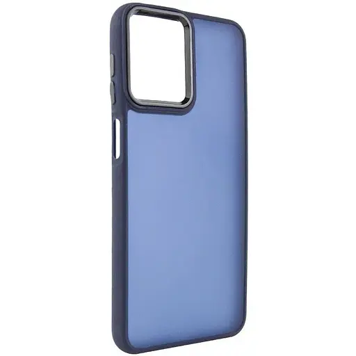 Чохол TPU+PC Lyon Frosted для Motorola Moto E13 Navy Blue