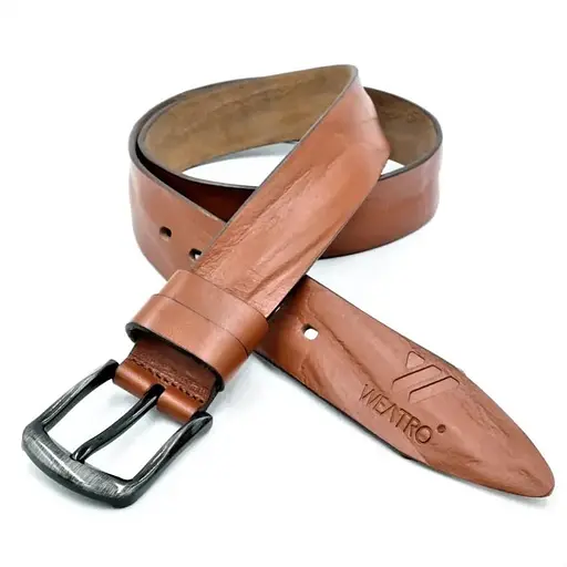 Ремінь шкіряний Weatro чоловічий 115-120 см acs0022031 - фото 1