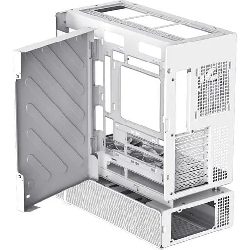Корпус GameMax N90 Tempered Glass без БЖ White (N90 WH) - фото 5