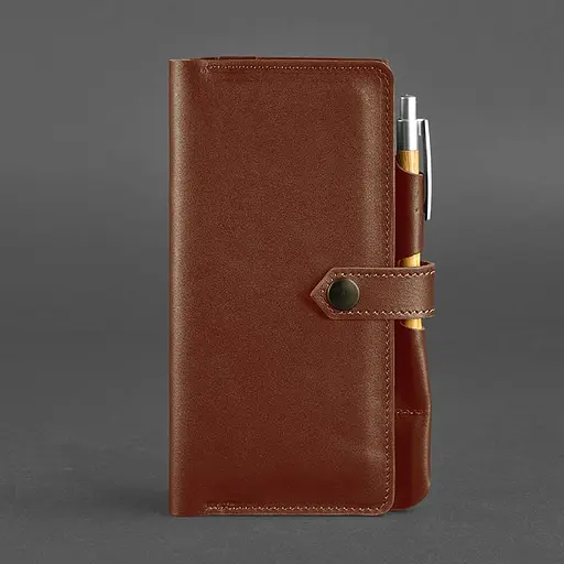 Кожаный тревел-кейс 4.0 светло-коричневый - фото 6