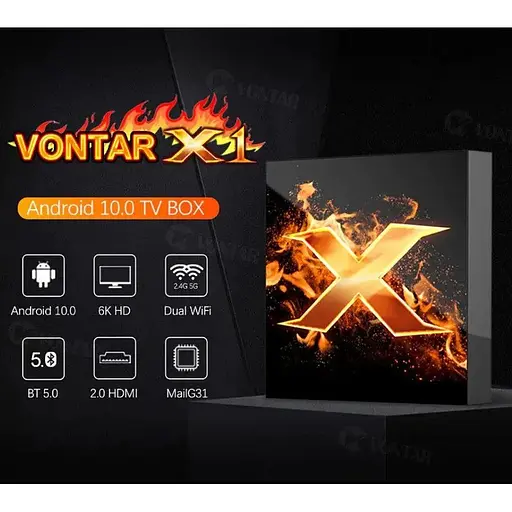 Медіаплеєр Vontar X1 4/32GB розумна приставка - фото 2