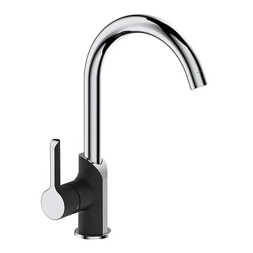 Смеситель для кухни Mixxus Premium Edem 017 MI5839 Черный матовый - фото 1