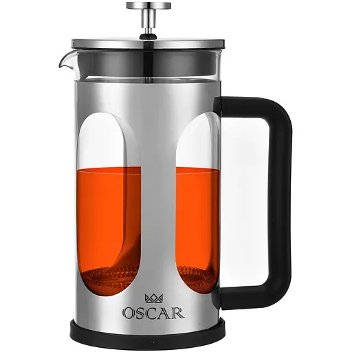 Френч-прес з нержавіючої сталі Oscar Chef 350 мл сталевий (OSR-7303-350) - фото 3