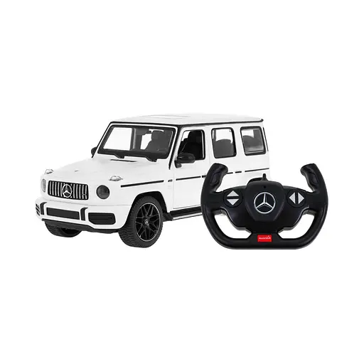 Машинка Mercedes-AMG G63 білий RASTAR модель 1:14 Автомобіль на дистанційному керуванні + пульт 2,4 ГГц - фото 5