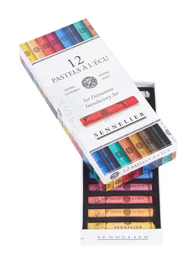 Набор сухой пастели Sennelier Introduction (Универсальный), 12 цветов, картон.