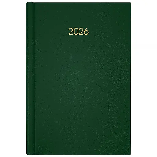 Дневник 2026 Classic City темно-зеленый 145 x 210 мм (8842-26-3-A)