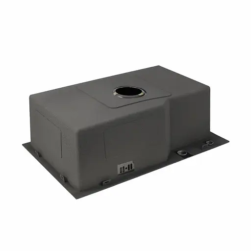 Кухонна мийка Platinum Handmade PVD 650x430x220 чорна (товщина 3,0/1,5 корзина та дозатор в комплекті), Чорний - фото 6