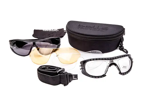 Очки баллистические Bolle Raider с комплектом линз, фиксатором на переносице и ремешком - фото 5