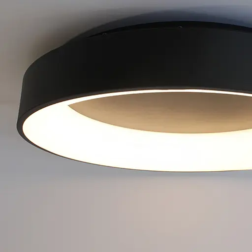 Стельовий світильник Friendlylight Rim 60 LED 3000K Black FL2095 - фото 2