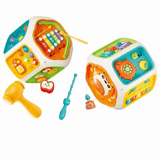 Игровой центр WToys 65540 «Развивайка» - все в одном: музыка, свет, сказки и ловля рыбок