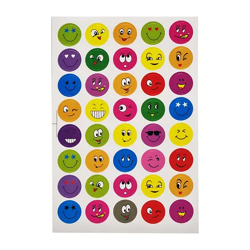 Наклейки для оцінок COLOR-IT 85724 упаковка 10 аркушів Вид 8 - фото 1