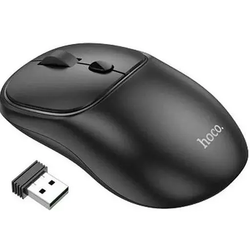 Бездротова миша Hoco GM25 2 режимна чорна - фото 1