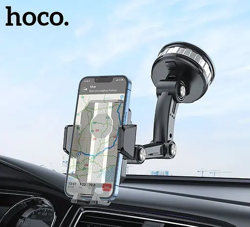 Автодержатель Hoco DCA33 черный - фото 3