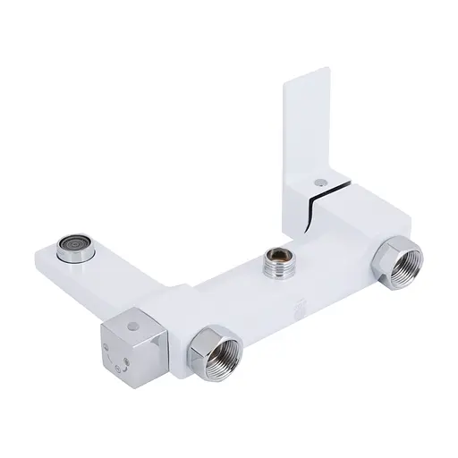 Душова система універсальна Qtap Gemini на три споживача (з виливом) QTGEM111CRW45687 Chrome/White, Білий - фото 9