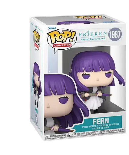 Фігурка Funko Pop Проводжаюча в останню путь Фрірен Ферн Frieren: Beyond Journey's End Fern 10 см FP FB F 1987 - фото 2