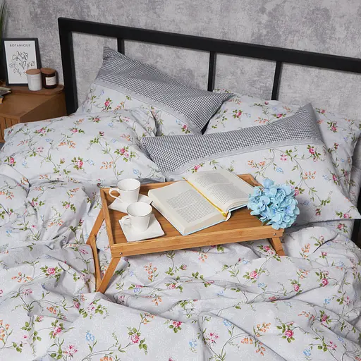 Пододеяльник Moon&Star Бязь Gold Люкс Romantic Bloom Евро 200x220 см - фото 4